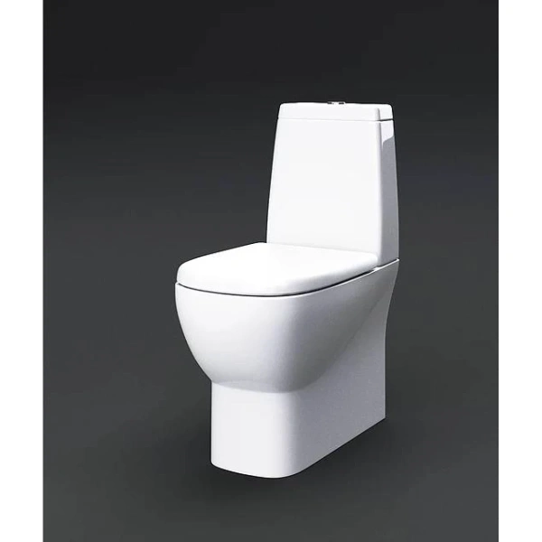 Унитаз-компакт с сиденьем микролифт Sanita Luxe Infinity WC.CC/Infinity/2-DM/WHT.G/S1