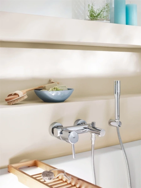 Смеситель для ванны с душем Grohe Concetto 32211001 хром