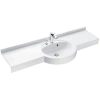 Раковина 150x51 см Акватон Отель 1A70133NOT010