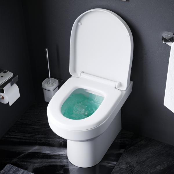 Унитаз приставной AM.PM Spirit 2.0 C701438WH белый глянец