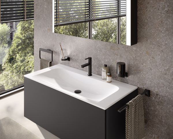 Полотенцедержатель Keuco Aveno 14621370000 черный матовый