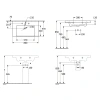 Раковина 80x47 см Villeroy & Boch Subway 3.0 4A708301