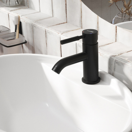 Смеситель для раковины WasserKRAFT Gollach 3305 черный
