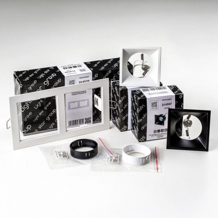 Встраиваемый светильник Lightstar Domino D5260607WBMOD