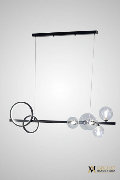 Подвесной светильник AM-Group AM456 AM456 BK