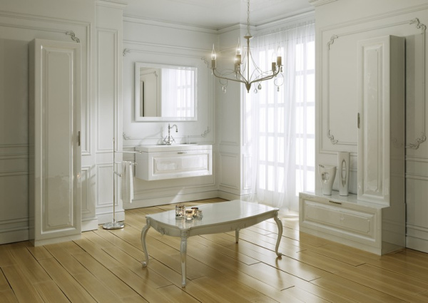 Шкаф напольный AQWELLA 5 STARS Empire 100 (Emp.03.10/W) белый