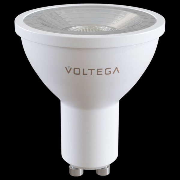 Лампа светодиодная Voltega Софит диммируемый (Sofit dim) GU10 линзованный (Lens) GU10 6Вт 2800K 7108