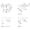 Раковина 60x47 см Villeroy & Boch Subway 3.0 4A706301