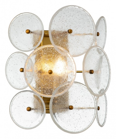 Накладной светильник Indigo Soffio 12020/1W Gold