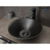 Раковина-чаша GID N9102bg 42x42 см, накладная, черный графит