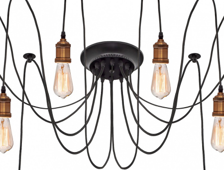 Подвесная люстра Loft it Spider LOFT1162A/10