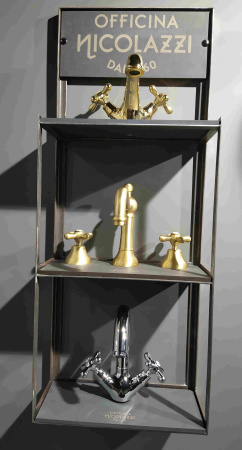 Смеситель для биде Nicolazzi Monocomando 3453BZ76C бронза