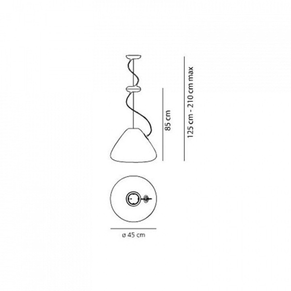 Подвесной светильник Artemide  1603010A