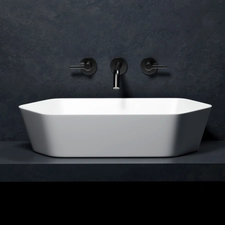 Раковина-чаша Abber Rechteck AC2223 61x36 см, накладная, белый