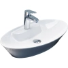 Раковина-чаша CeramaLux 9398 61x36 см, накладная, белый