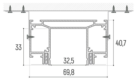Профиль-держатель Novotech 135190