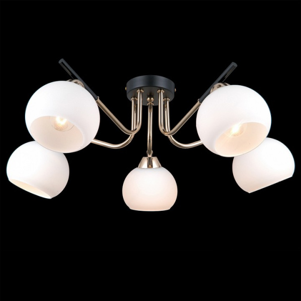 Потолочная люстра ILLUMICO LIBRA IL0713-5CSQ-24 BK FGD LIBRA
