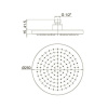 Верхний душ Paini 50CR759TCARE25E