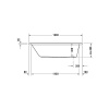 Ванна Duravit D-Code 160x70 700096000000000