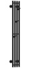 Сунержа Кантата PRO 1200х150 (Матовый чёрный)