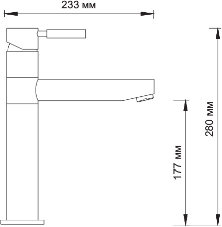 Смеситель для кухни WasserKRAFT Wern 4207