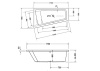 Акриловая ванна Duravit Paiova 170x100 700212000000000