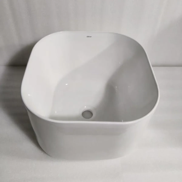 Раковина-чаша Abber Rechteck AC2222 40,5x40,5 см, накладная, белый