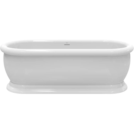 Акриловая ванна Abber AB9515 173,5x79 см, отдельностоящая, белый