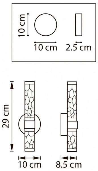 Бра Lightstar Acrile 737662