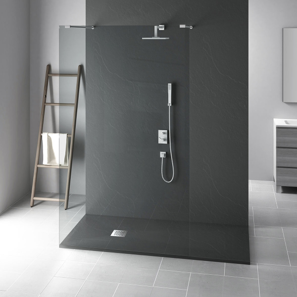 Душевой поддон Vincea 160 VST-4SR9016A антрацит