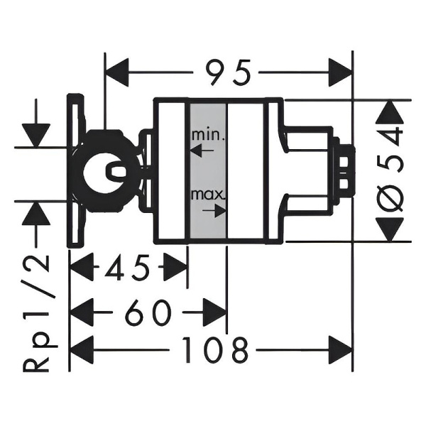 Внутренняя часть смесителя hansgrohe 29235180
