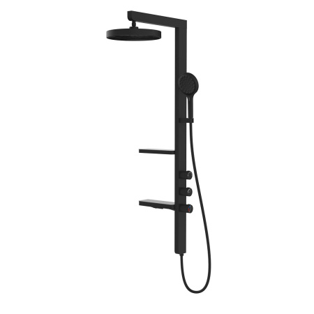 Душевая стойка Vincea Inspire VSFS-3I11MB матовый черный