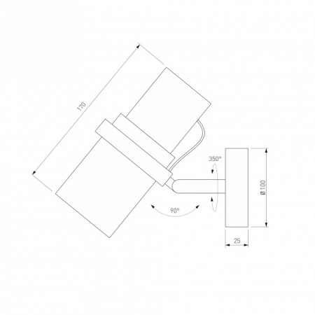 Бра Eurosvet Megre 503111