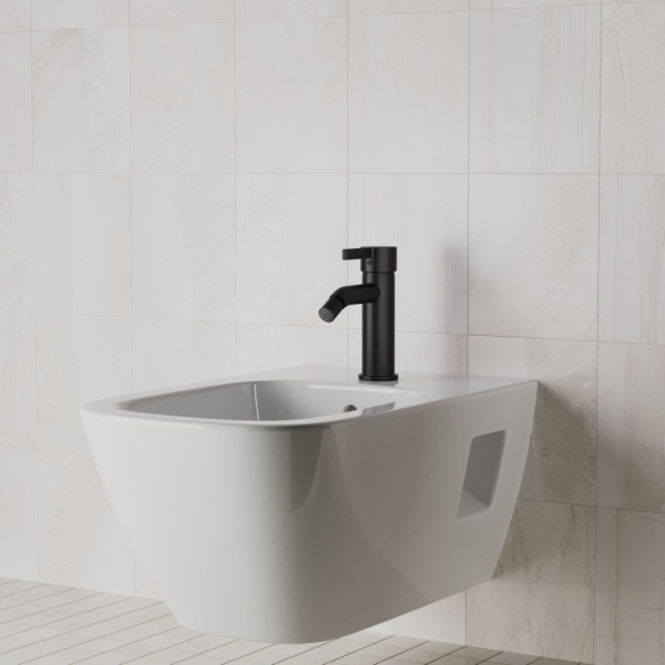 Смеситель для биде Paini Brera 74PZ304 черный матовый