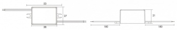 Блок питания с проводом Deko-Light LED MINI 872127