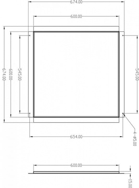 Рамка на 1 светильник Deko-Light  930231