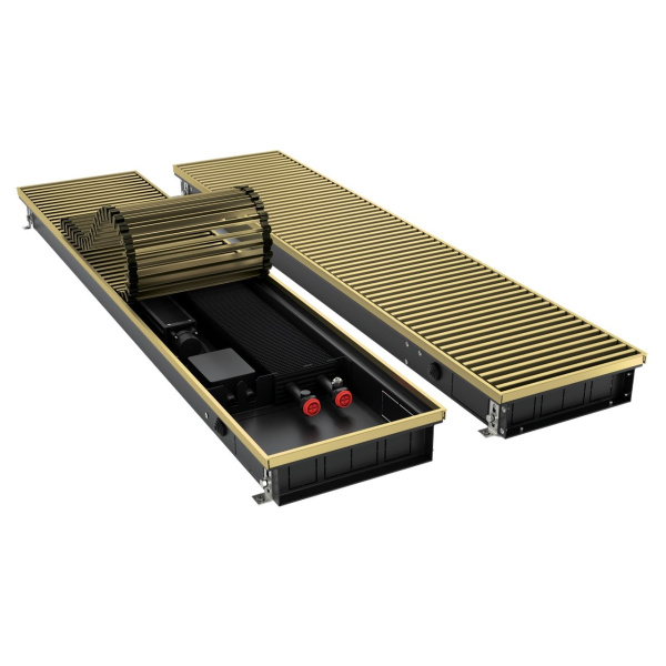 Конвектор внутрипольный Royal Thermo ATRIUM TURBO-80/180/3000-DG-U-AU