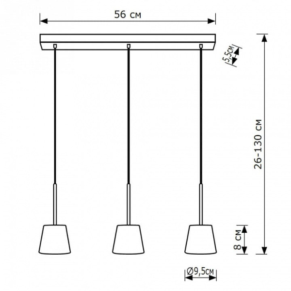 Подвесной светильник Lighthall Lusio LH012111