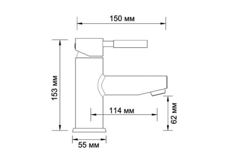 Смеситель для раковины WasserKRAFT Main 4103