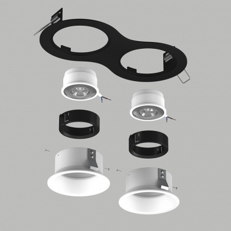 Встраиваемый светильник Lightstar Domino D6270606BMOD