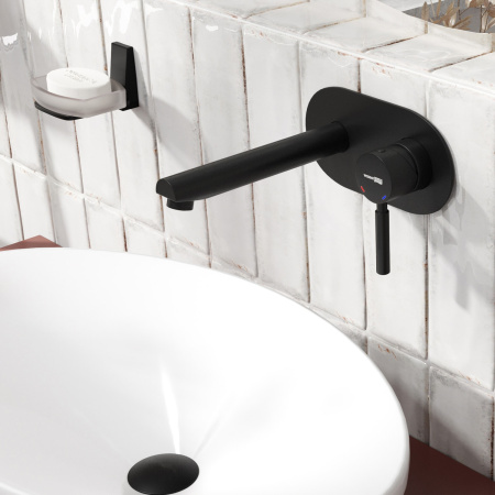 Смеситель для раковины WasserKRAFT Gollach 3330 черный
