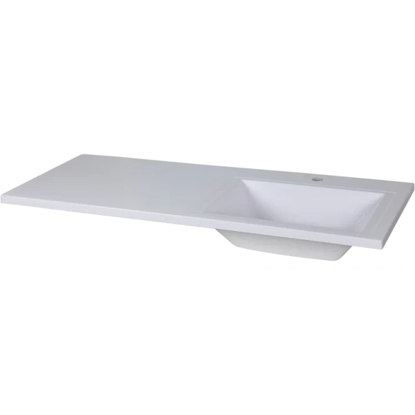 Раковина Misty Гавана 5219130 129,8x48,2 см R, над стиральной машиной, белый