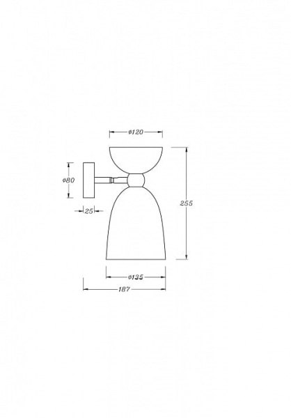 Бра Maytoni Cloches MOD113WL-01W