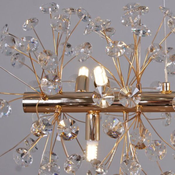 Подвесная люстра ILLUMICO IL5004-1 IL5004-12LPA-26 GD BOND