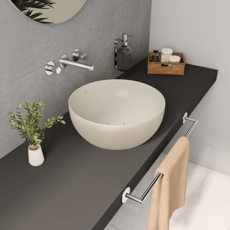 Раковина Vitra Outline Recycled 41 7992B066-0016 тауп матовый