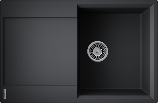 Кухонная мойка Omoikiri Daisen 78T 4993527 черная матовая