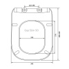 Сиденье Berges Gap Slim SO 013003