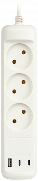 Удлинитель Эра  U-3-3m-USB-W