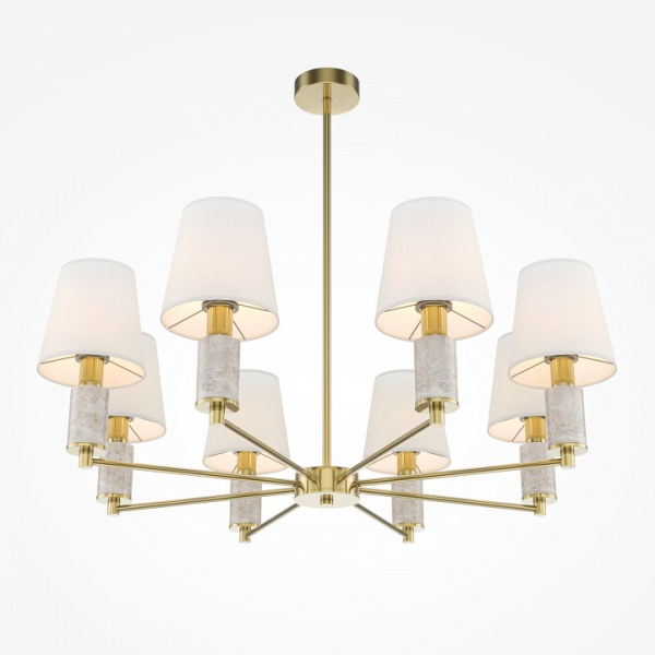 Люстра на штанге Maytoni Лира MOD483PL-08BS