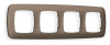 Рамка на 4 поста Ambrella Volt Ecta OF140634